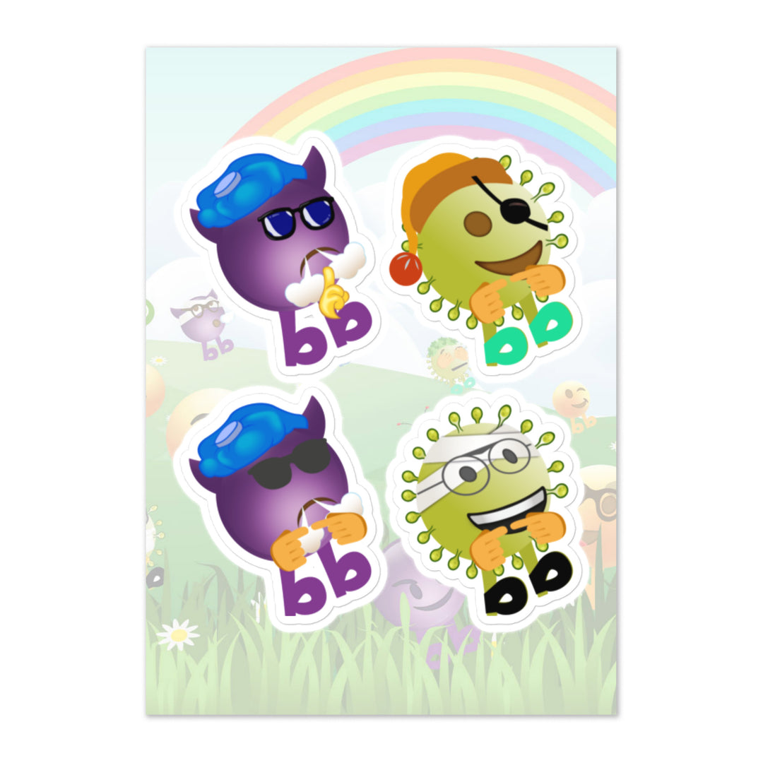 Megabb PaPa Stickers - Emojibb