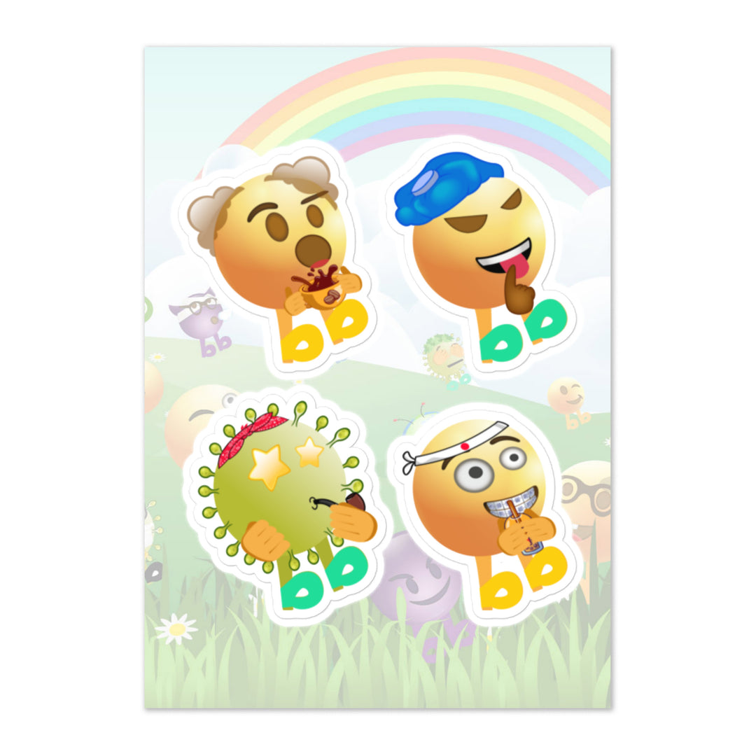 Megabb PaPa Stickers - Emojibb
