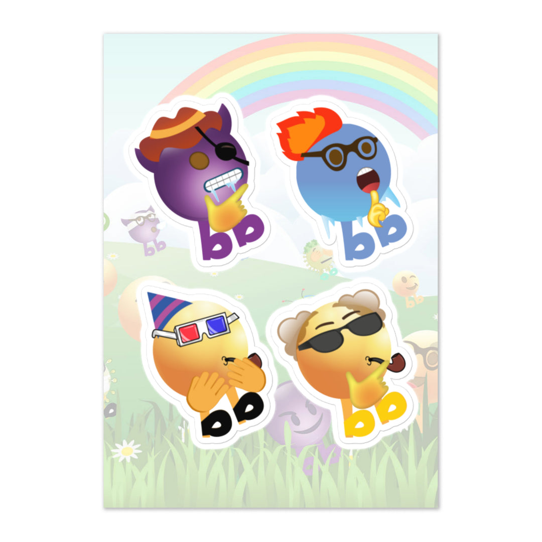 Megabb PaPa Stickers - Emojibb