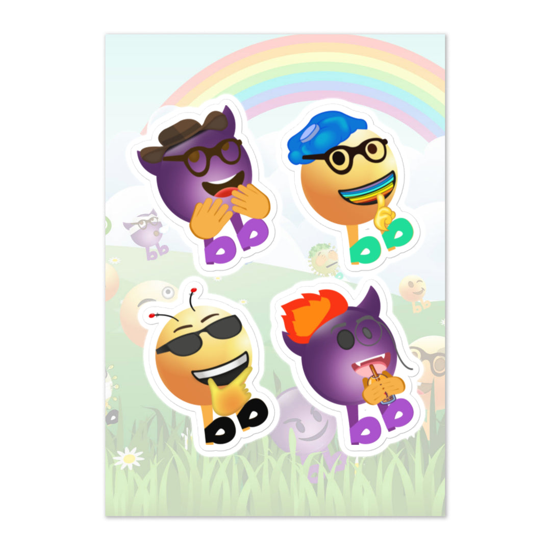 Megabb PaPa Stickers - Emojibb