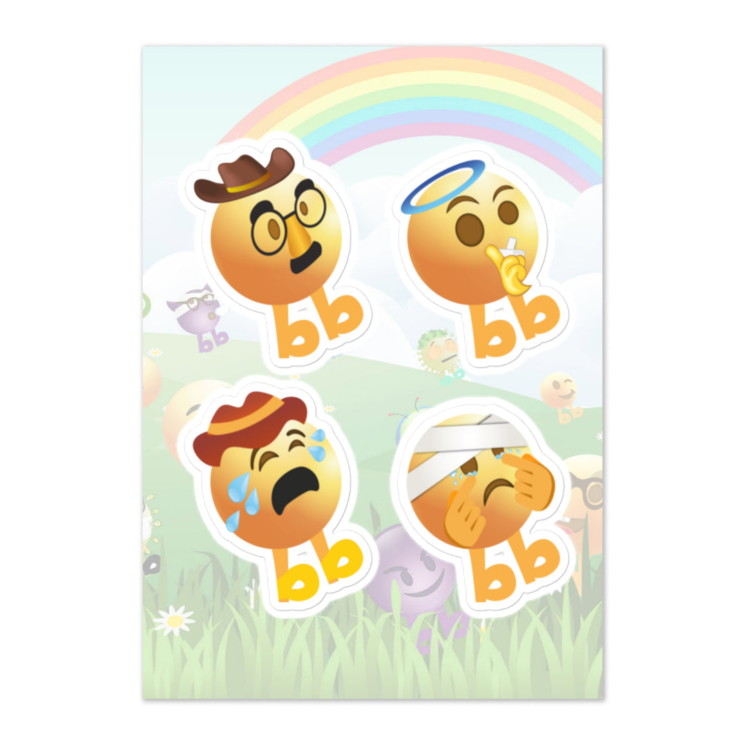 Megabb PaPa Stickers - Emojibb