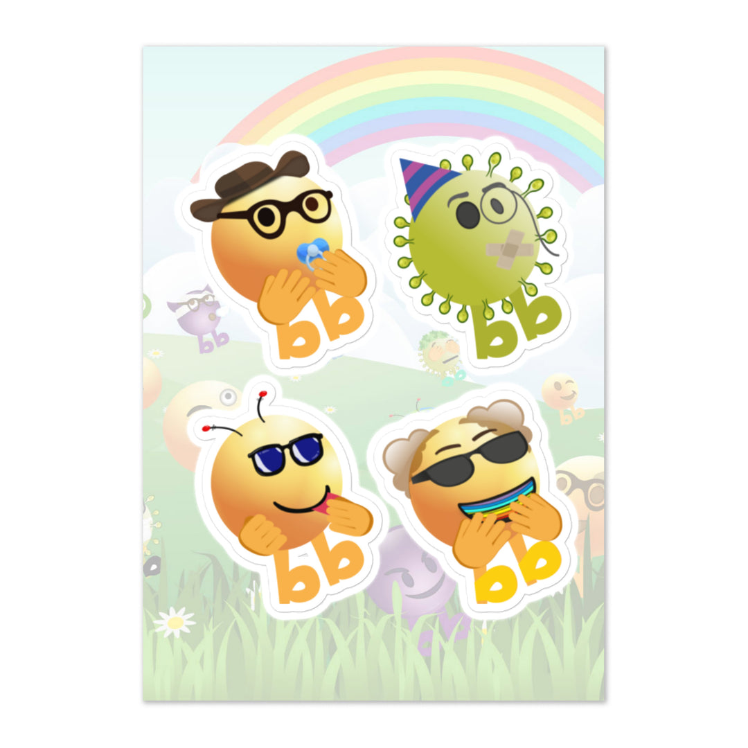 Megabb PaPa Stickers - Emojibb