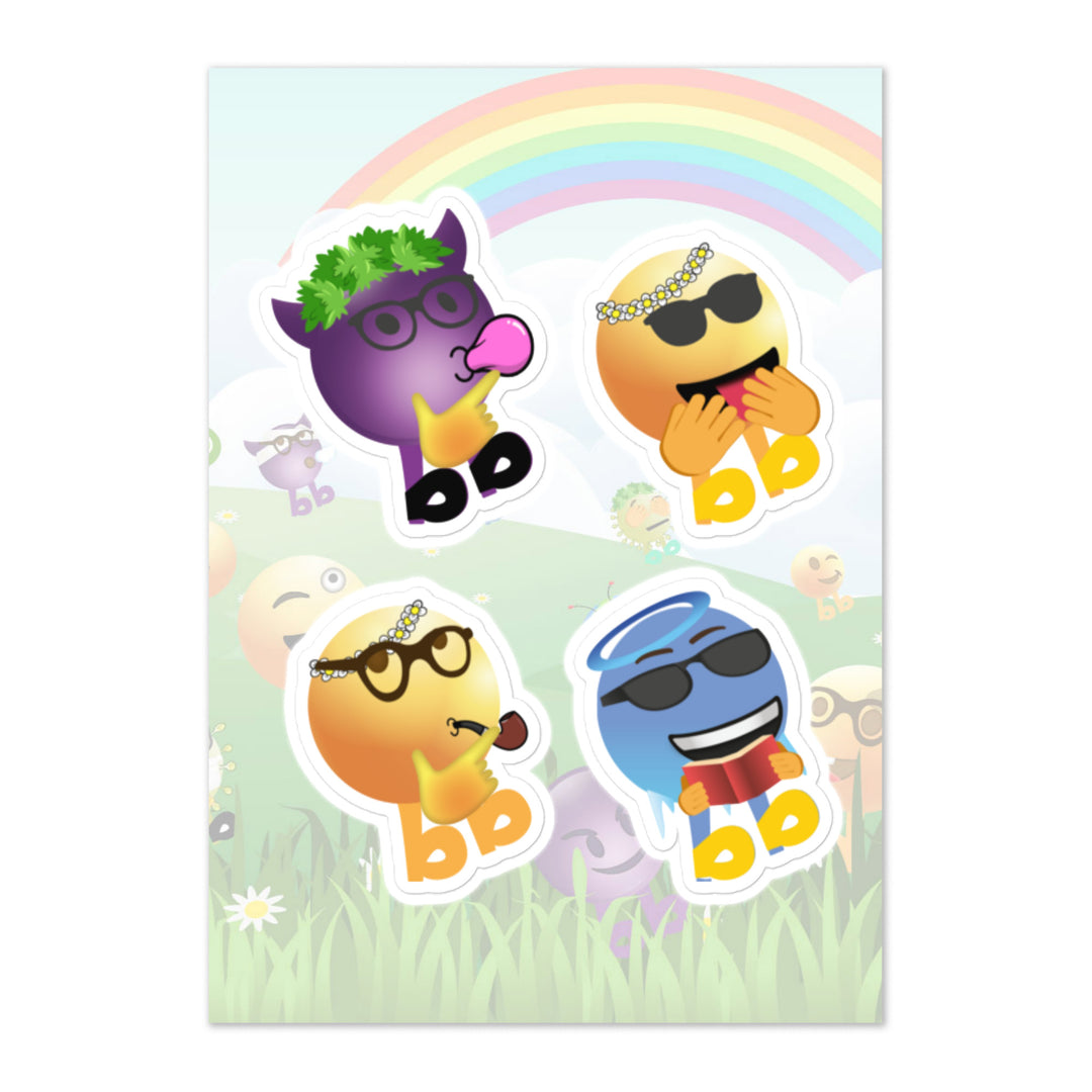 Megabb PaPa Stickers - Emojibb