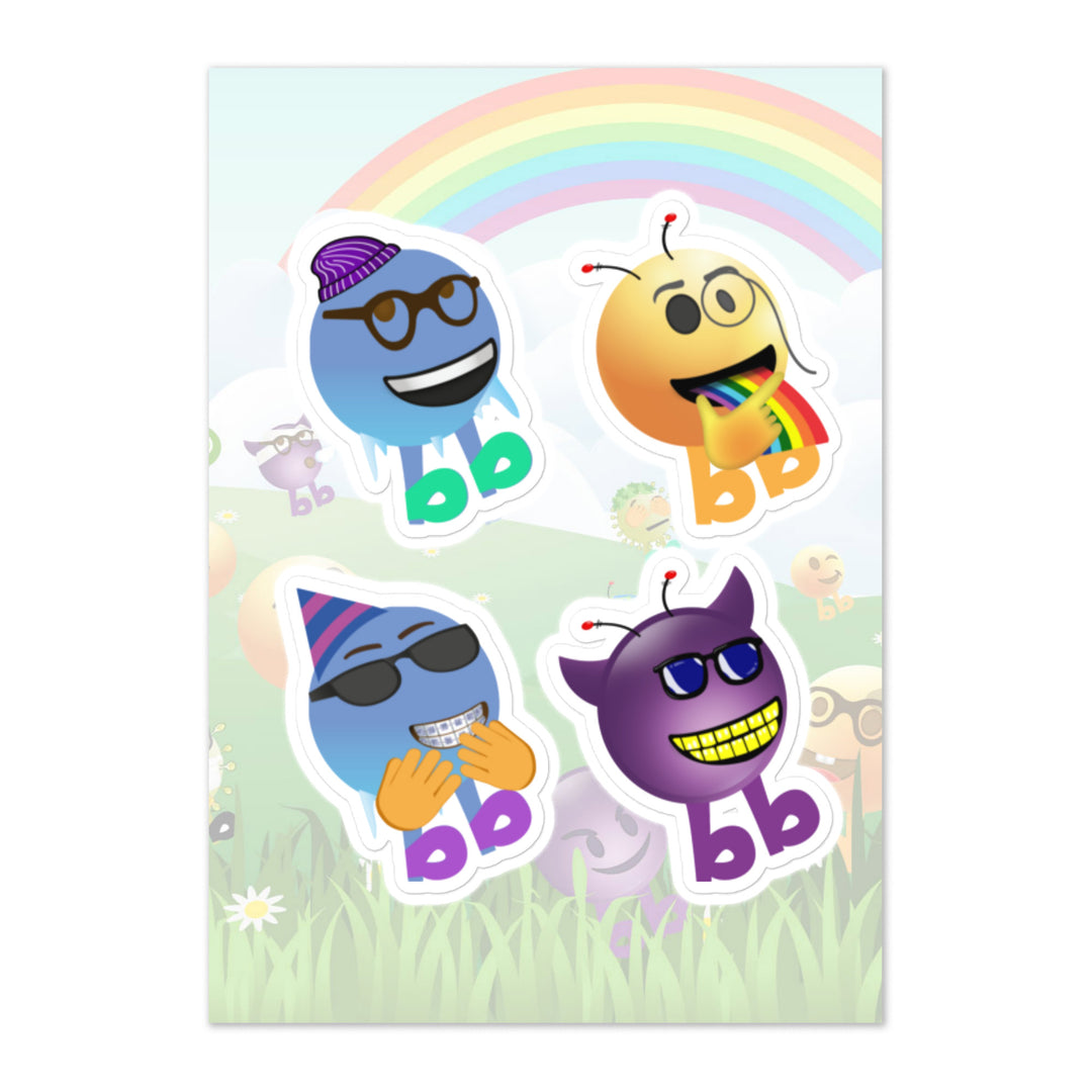 Megabb PaPa Stickers - Emojibb