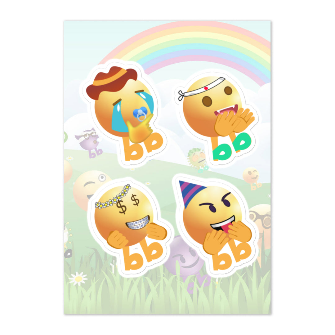 Megabb PaPa Stickers - Emojibb