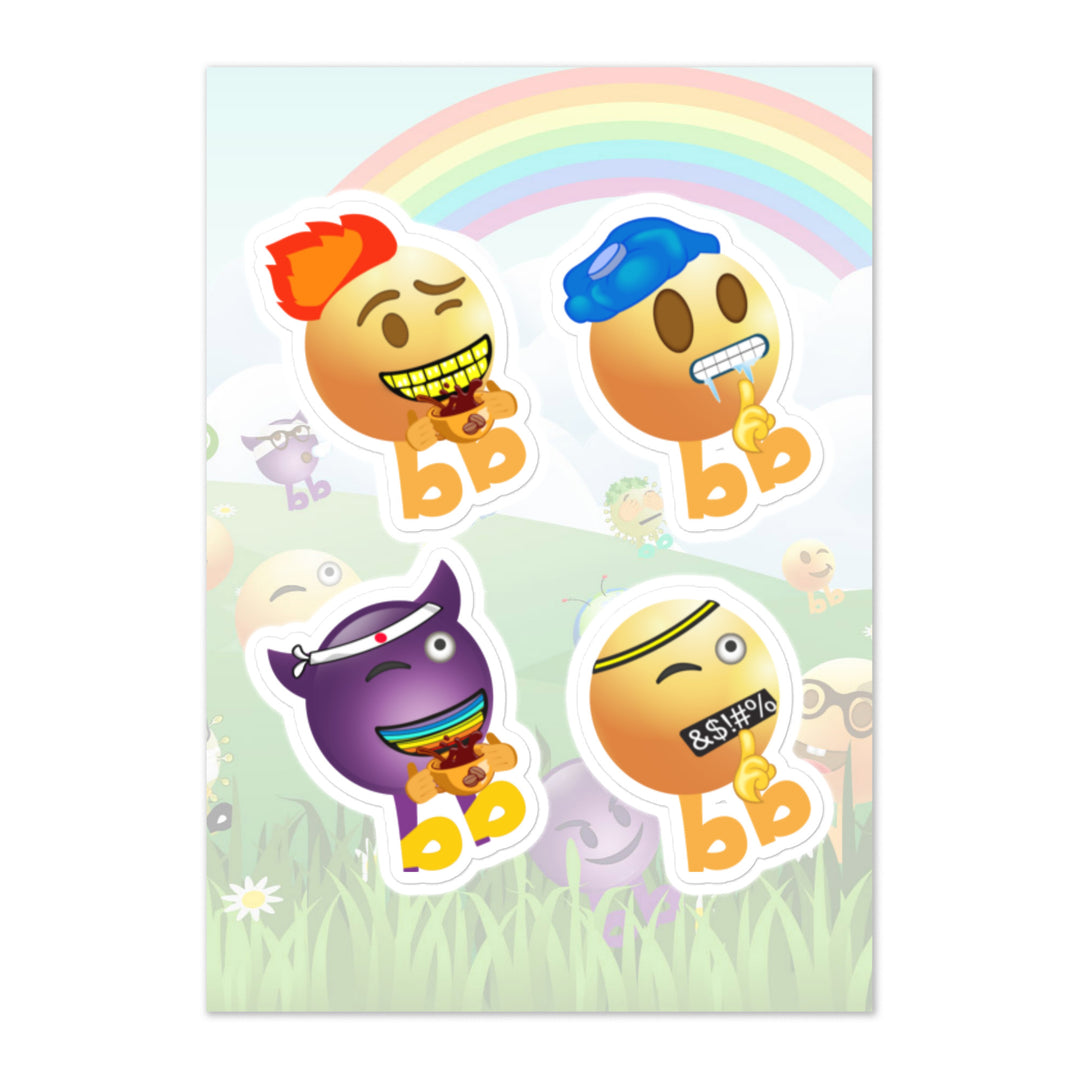 Megabb PaPa Stickers - Emojibb