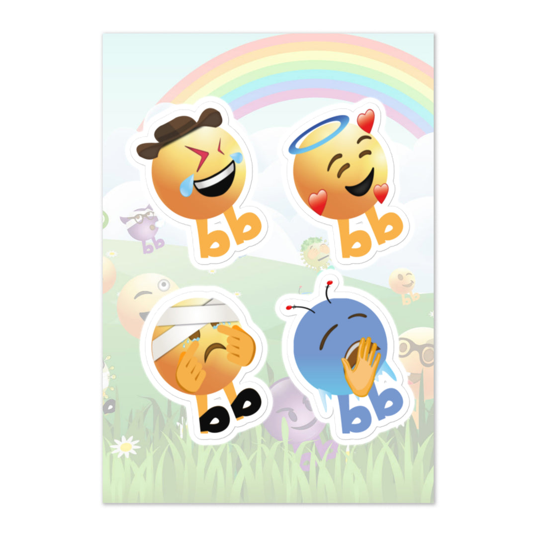 Megabb PaPa Stickers - Emojibb