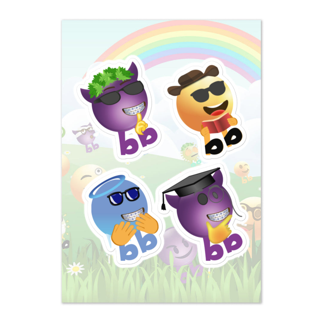 Megabb PaPa Stickers - Emojibb