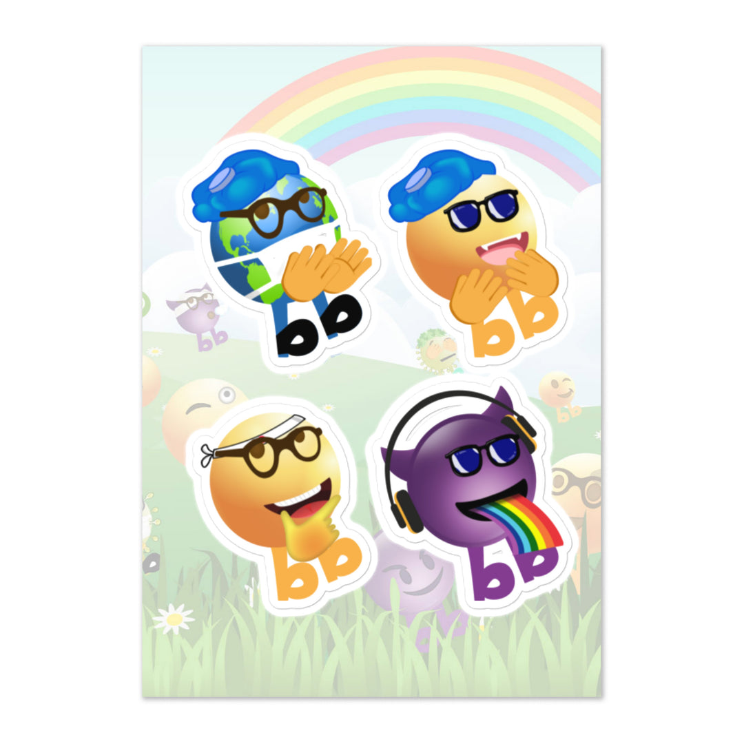 Megabb PaPa Stickers - Emojibb