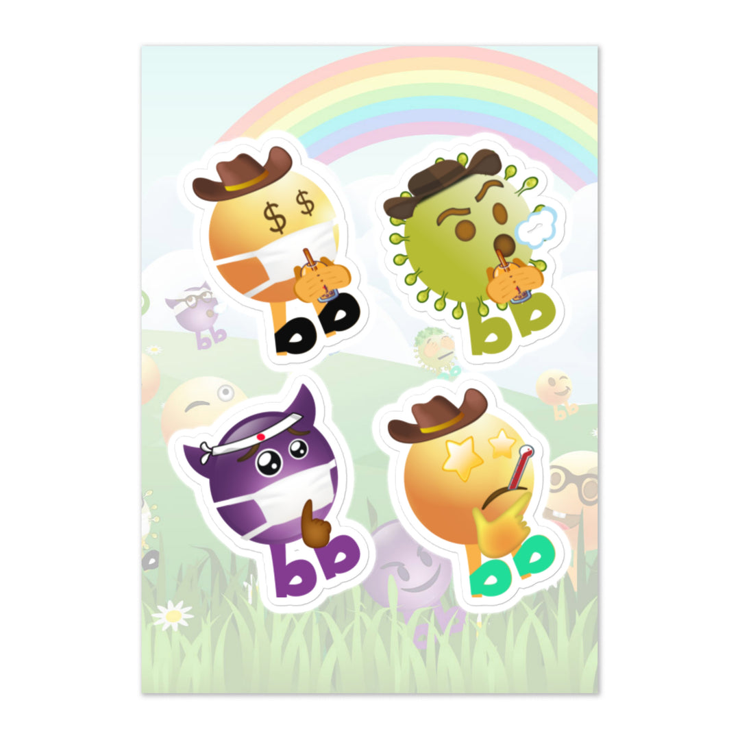 Megabb PaPa Stickers - Emojibb