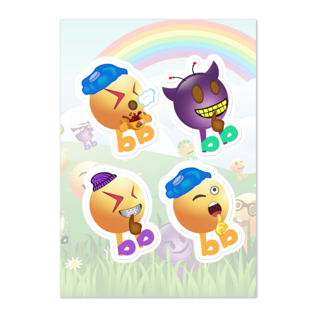 Megabb PaPa Stickers - Emojibb