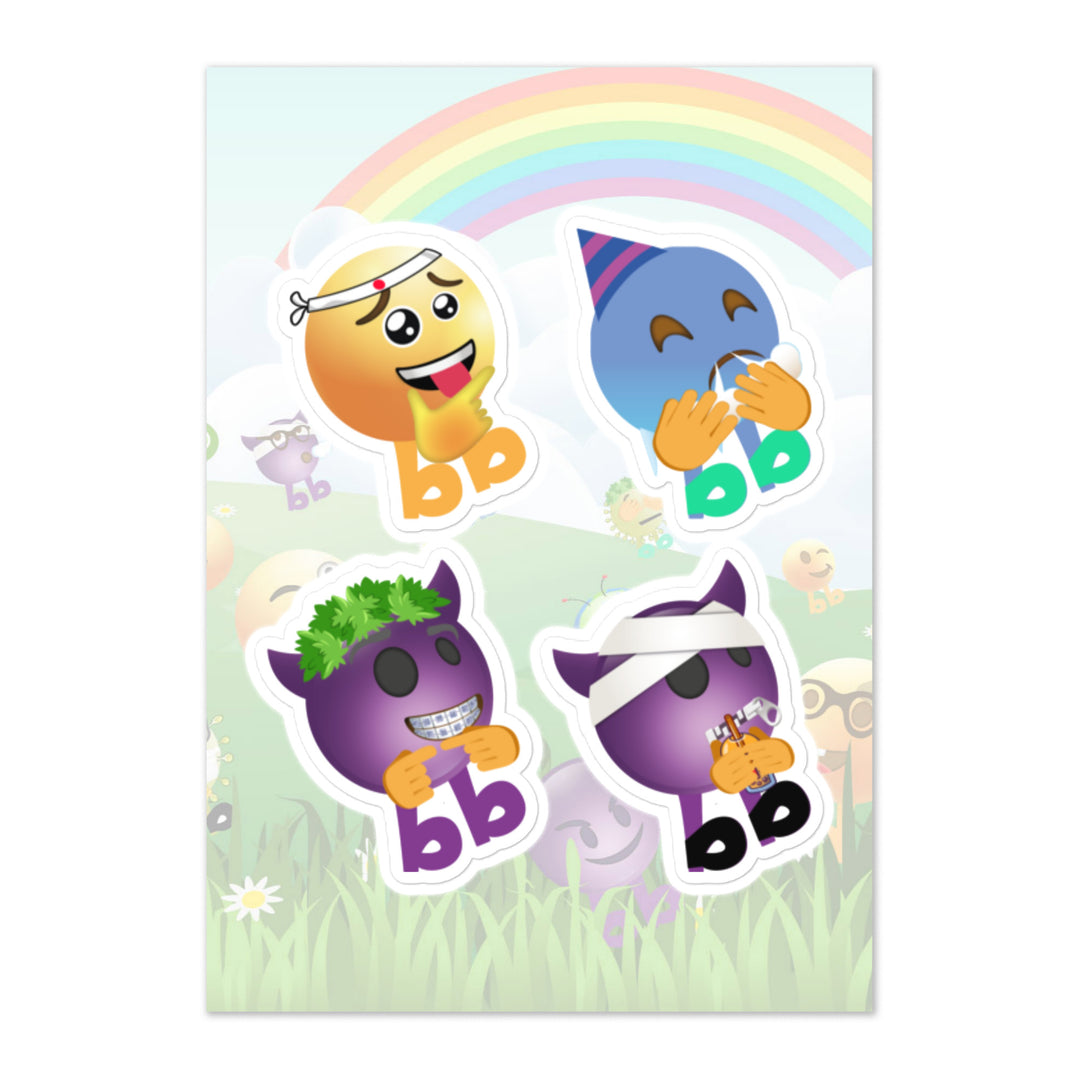 Megabb PaPa Stickers - Emojibb