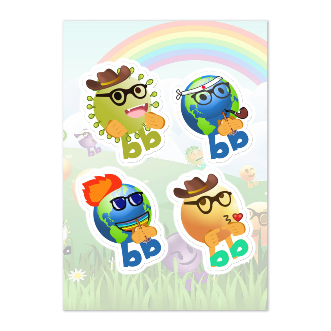 Megabb PaPa Stickers - Emojibb