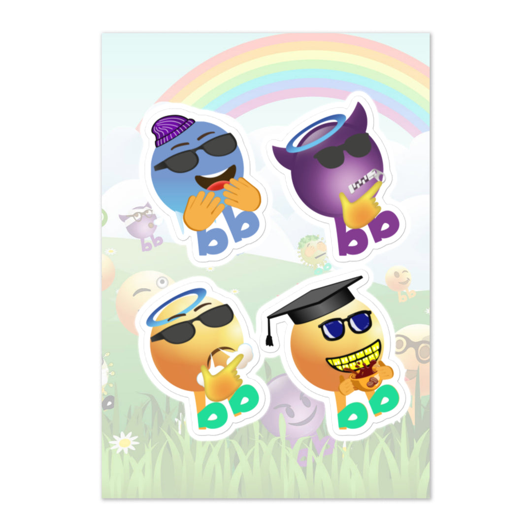 Megabb PaPa Stickers - Emojibb