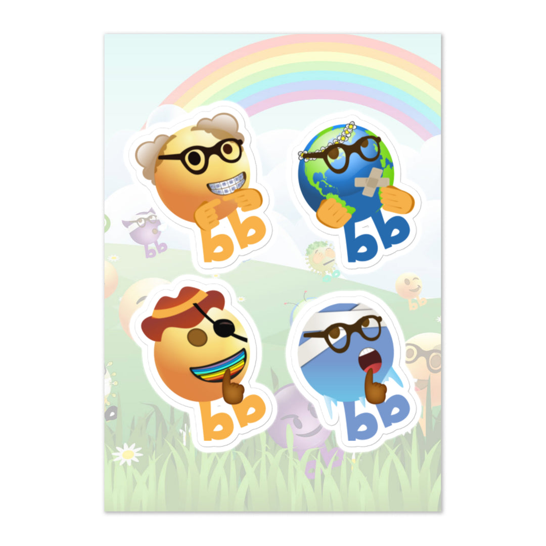 Megabb PaPa Stickers - Emojibb