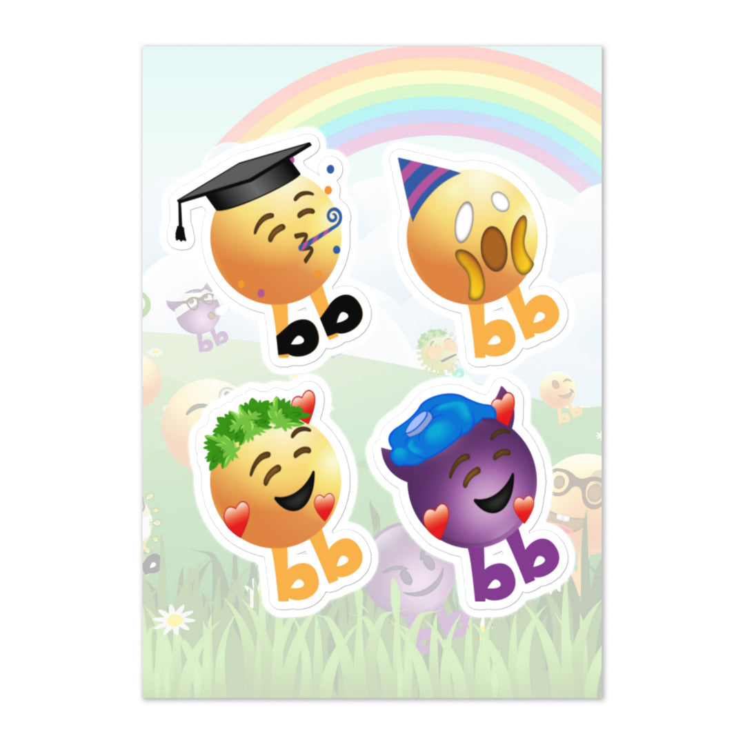 Megabb PaPa Stickers - Emojibb