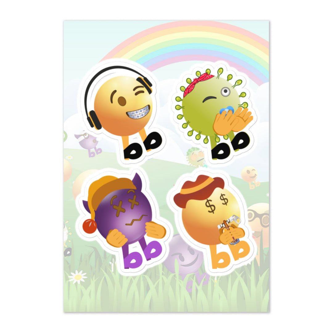 Megabb PaPa Stickers - Emojibb