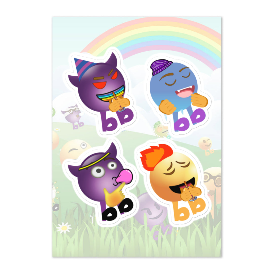 Megabb PaPa Stickers - Emojibb