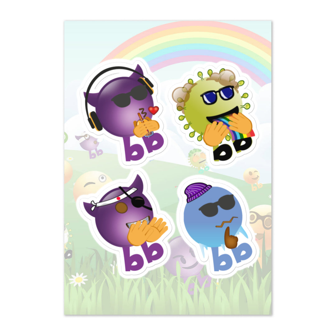 Megabb PaPa Stickers - Emojibb