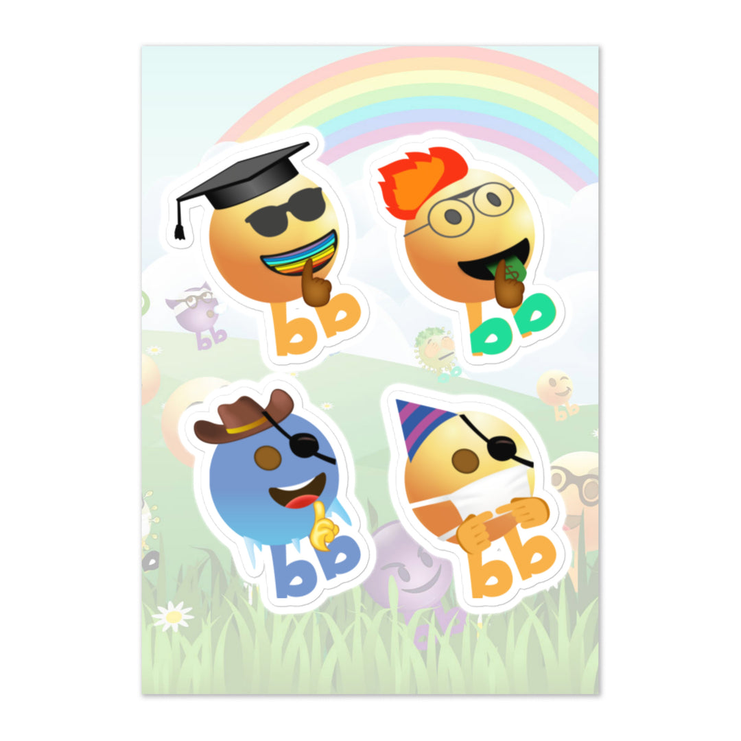 Megabb PaPa Stickers - Emojibb