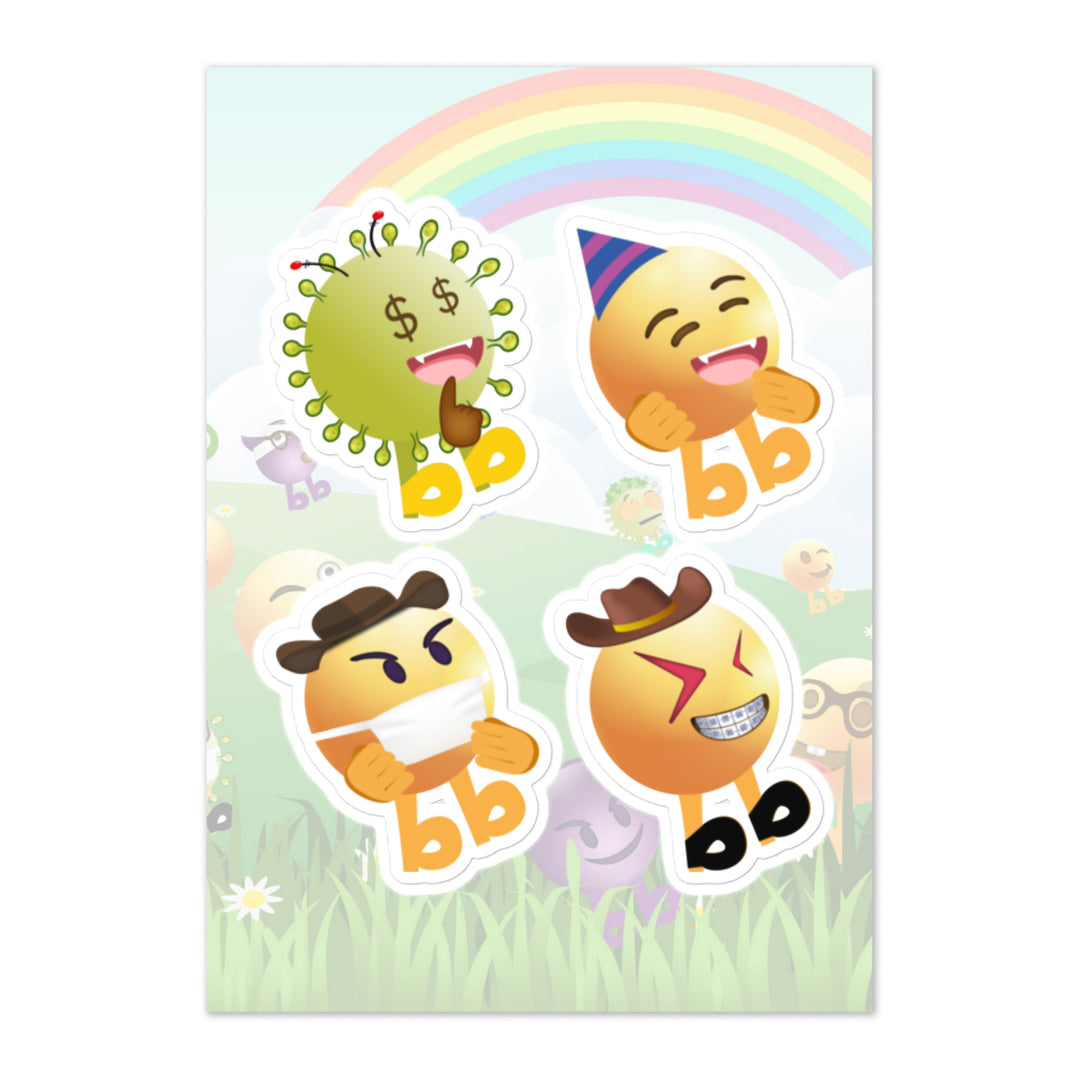 Megabb PaPa Stickers - Emojibb