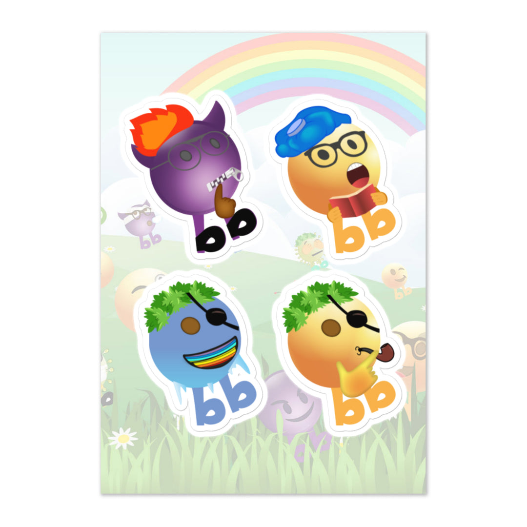 Megabb PaPa Stickers - Emojibb