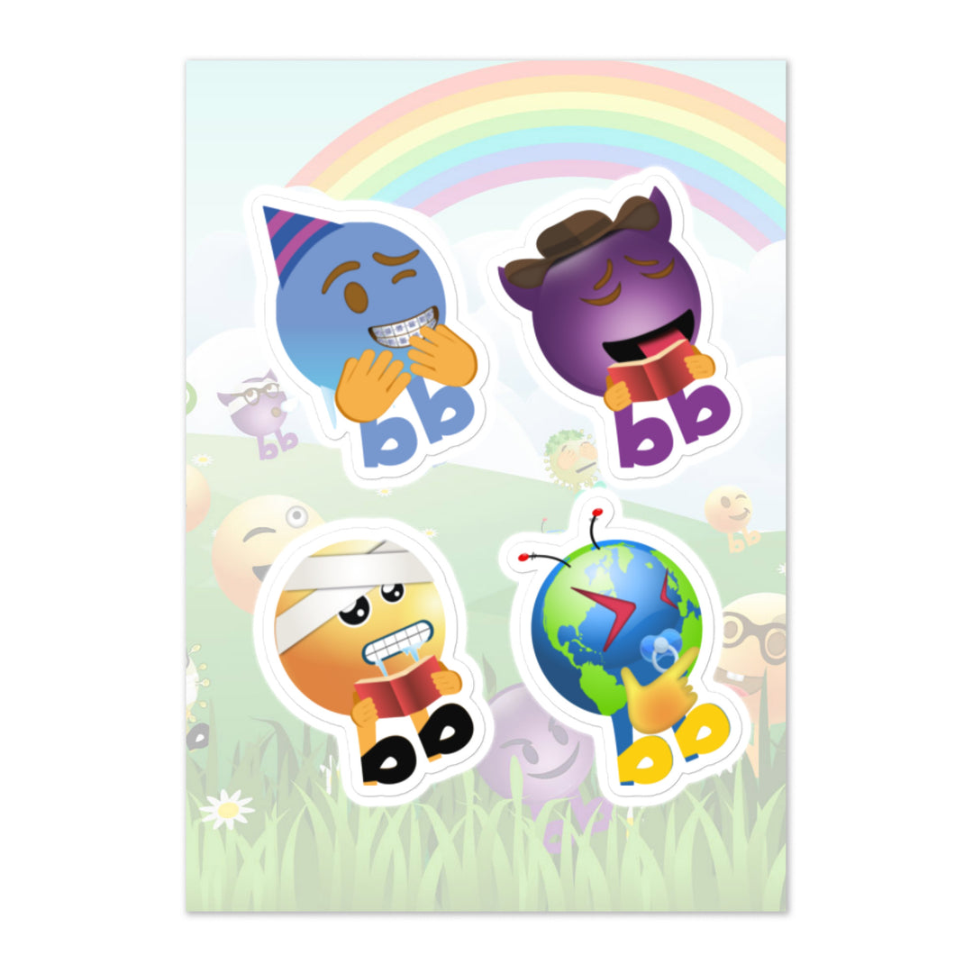 Megabb PaPa Stickers - Emojibb
