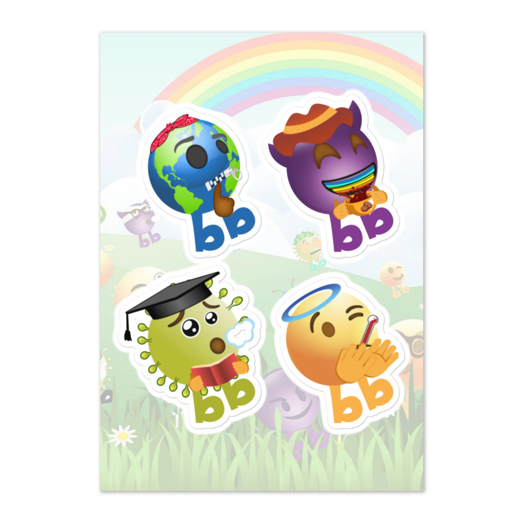 Megabb PaPa Stickers - Emojibb