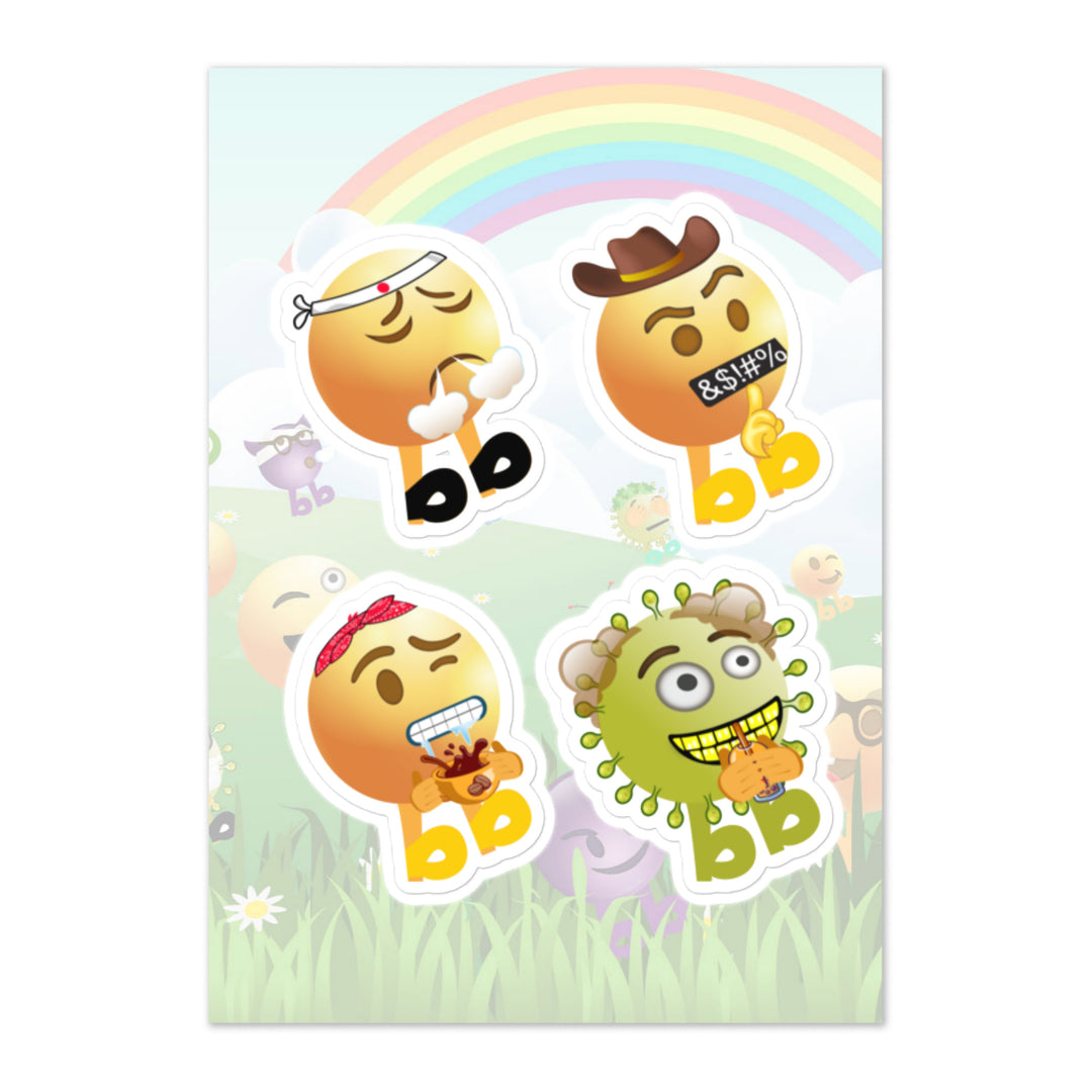 Megabb PaPa Stickers - Emojibb