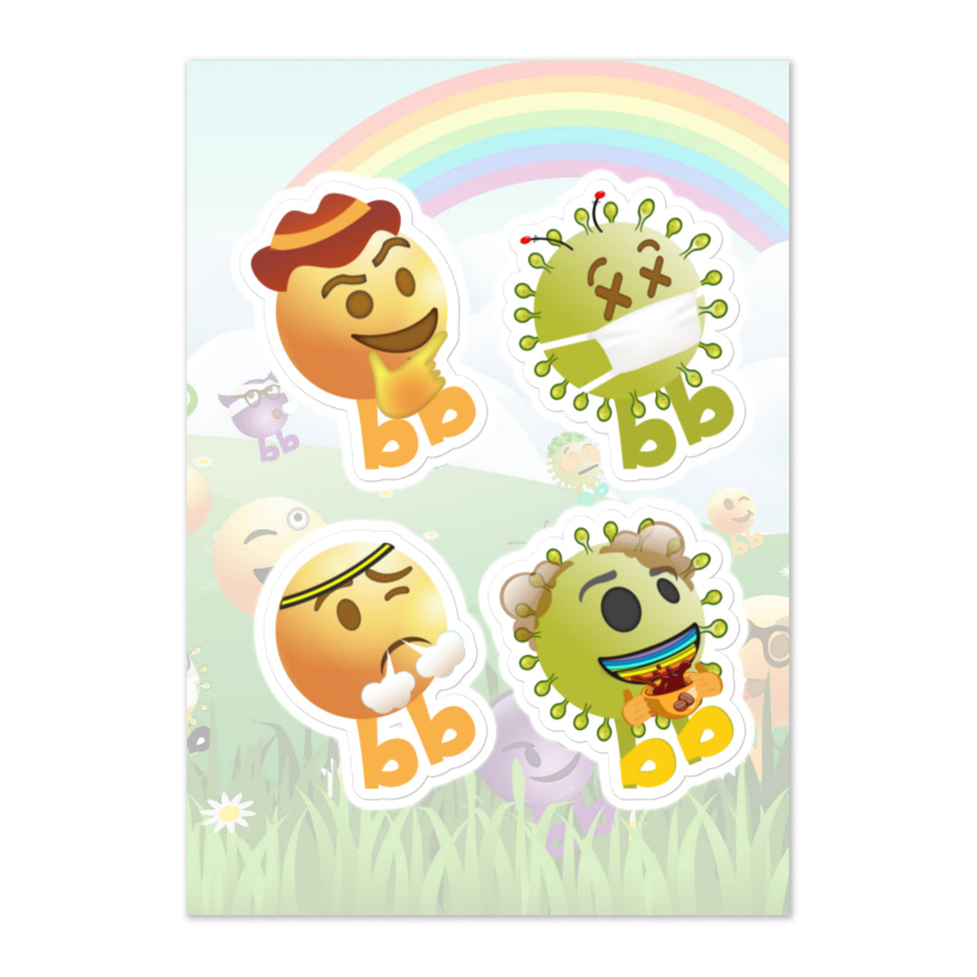 Megabb PaPa Stickers - Emojibb