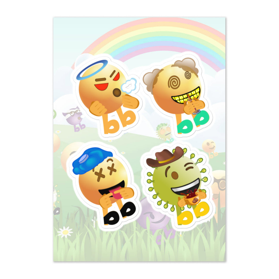 Megabb PaPa Stickers - Emojibb