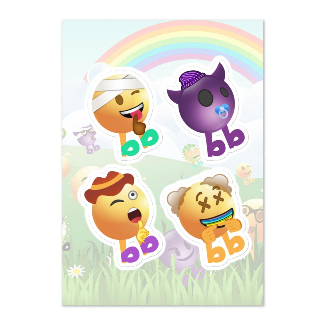 Megabb PaPa Stickers - Emojibb