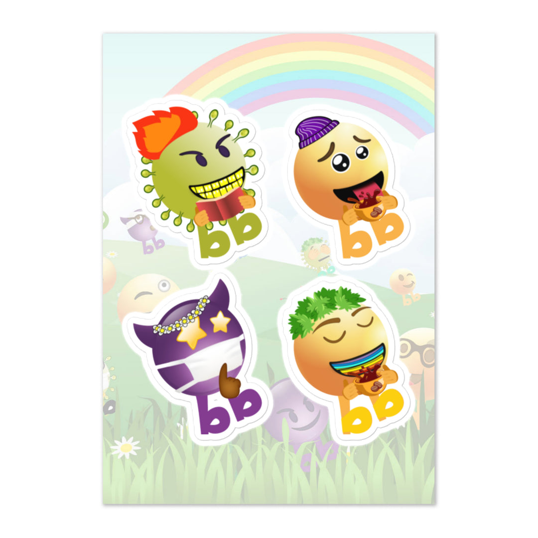 Megabb PaPa Stickers - Emojibb