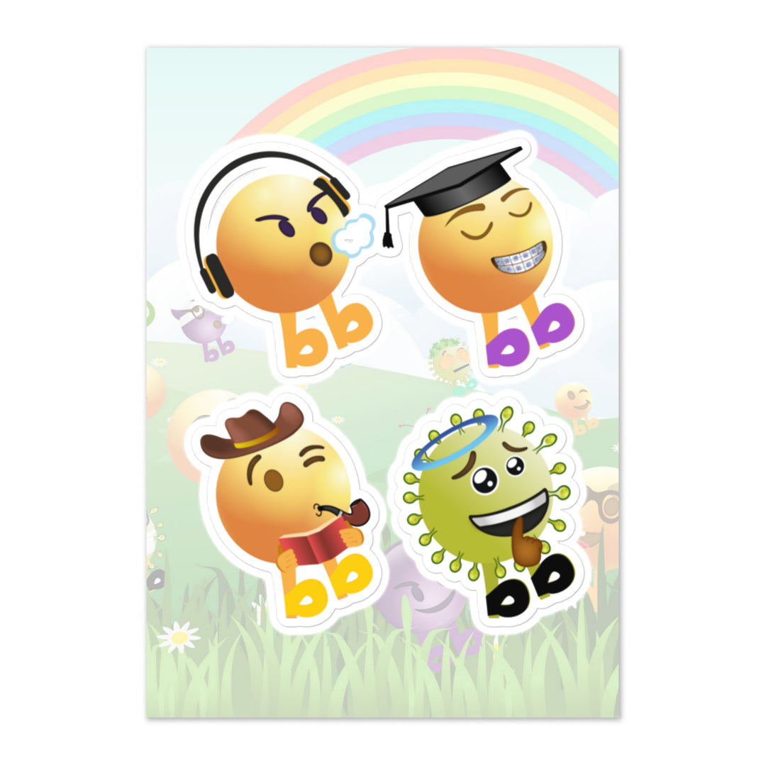 Megabb PaPa Stickers - Emojibb