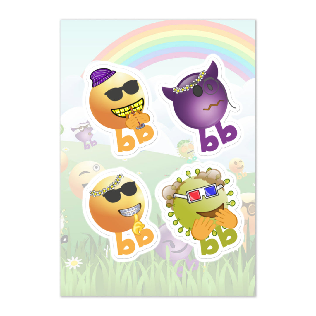Megabb PaPa Stickers - Emojibb