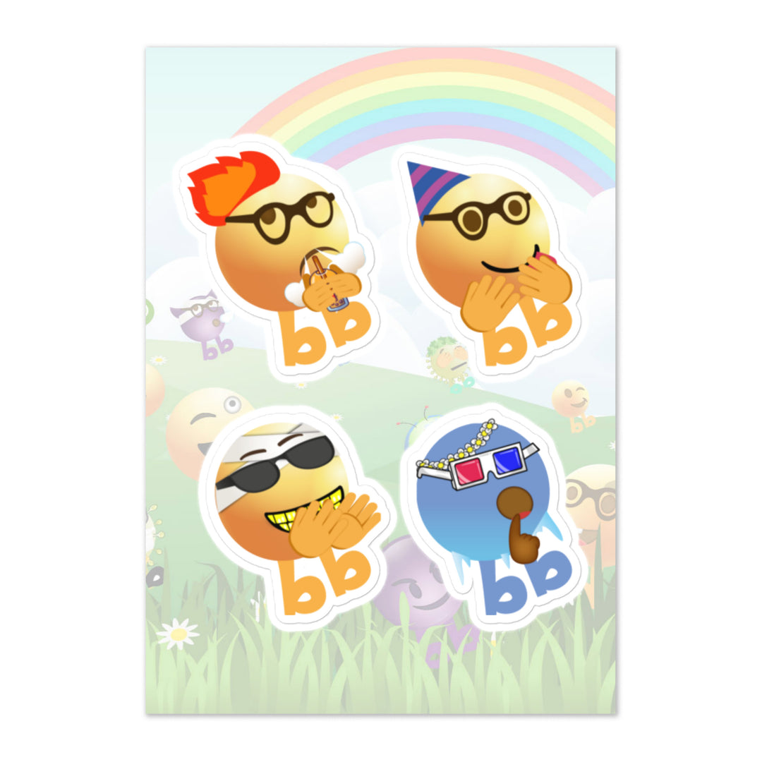 Megabb PaPa Stickers - Emojibb