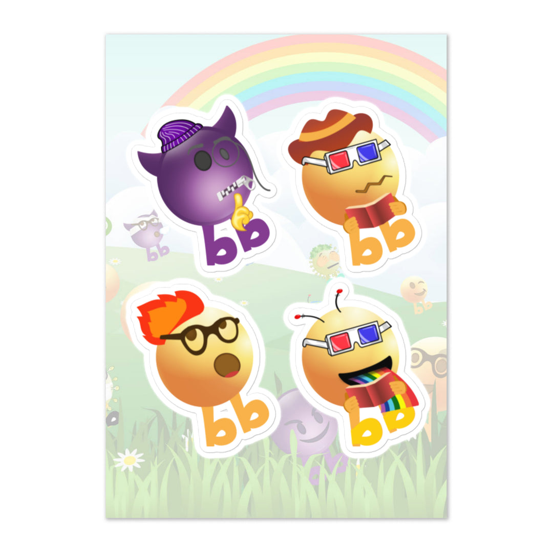 Megabb PaPa Stickers - Emojibb