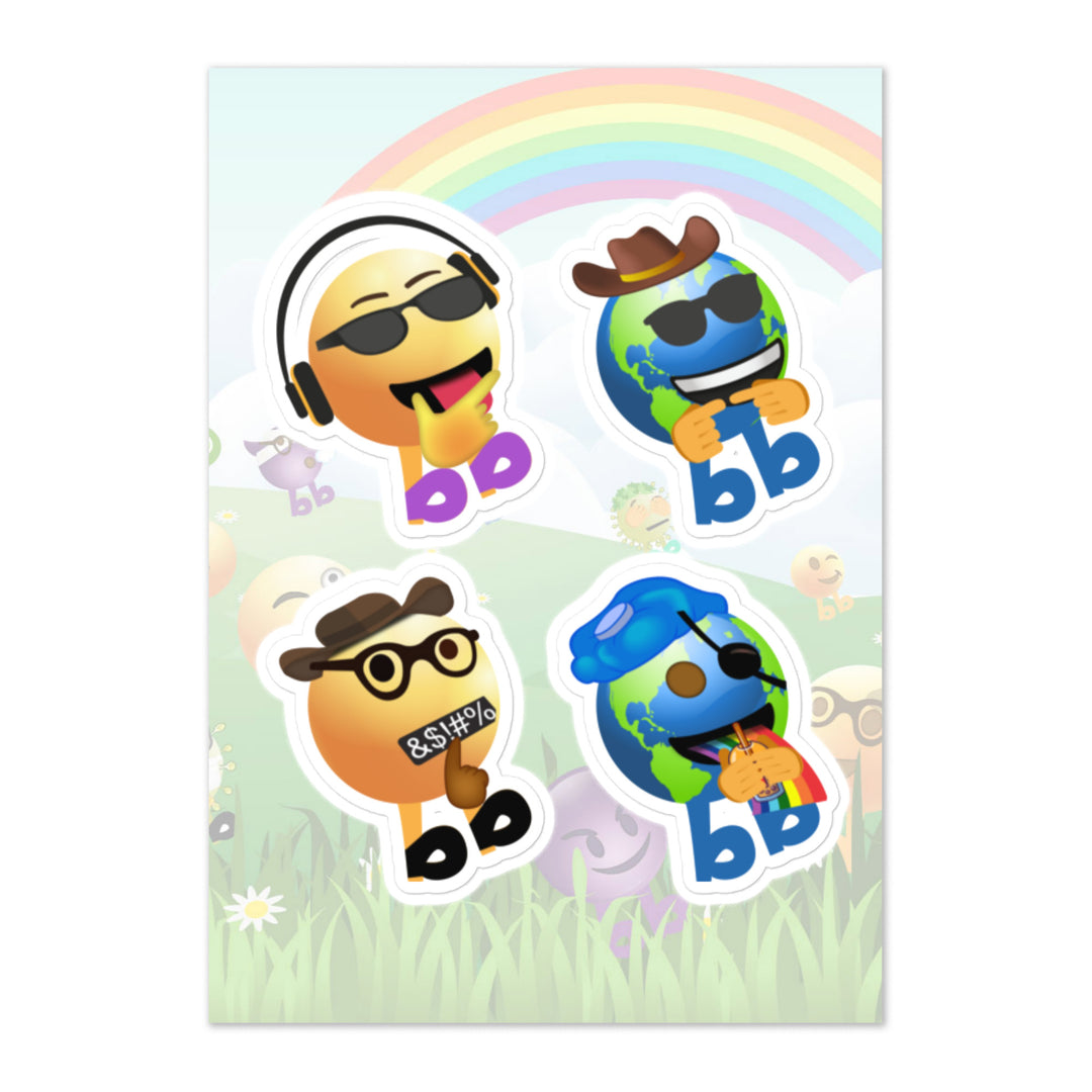 Megabb PaPa Stickers - Emojibb