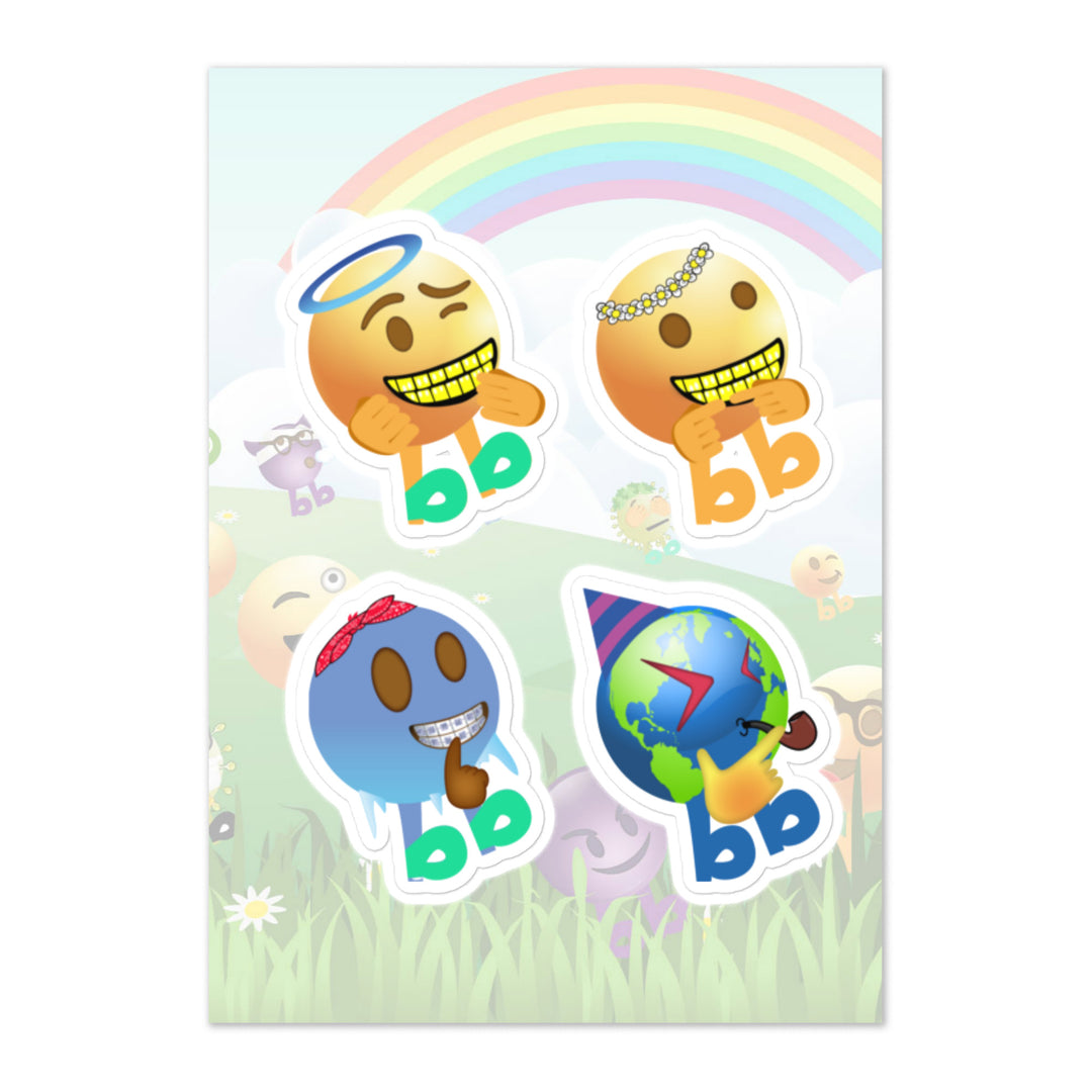 Megabb PaPa Stickers - Emojibb