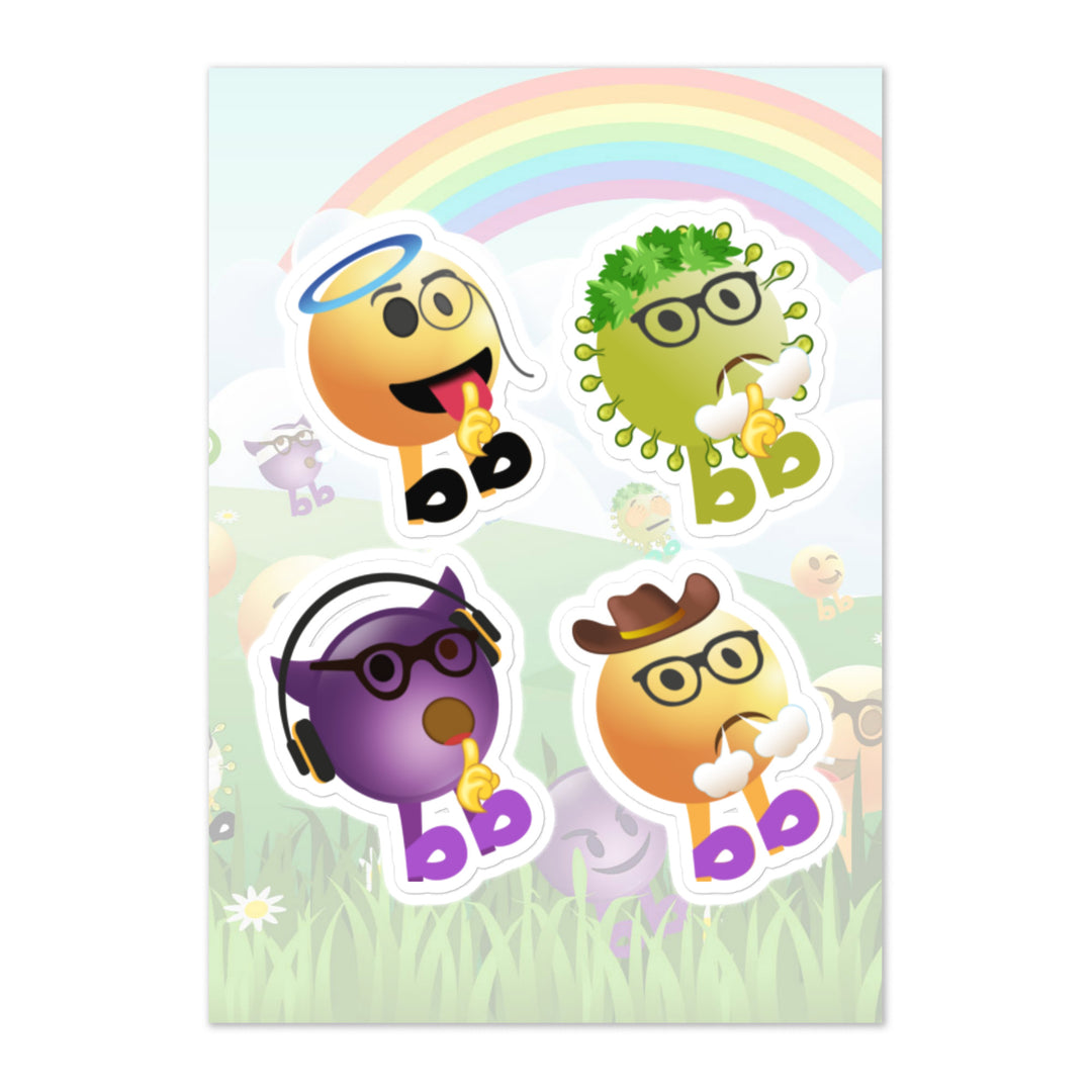 Megabb PaPa Stickers - Emojibb