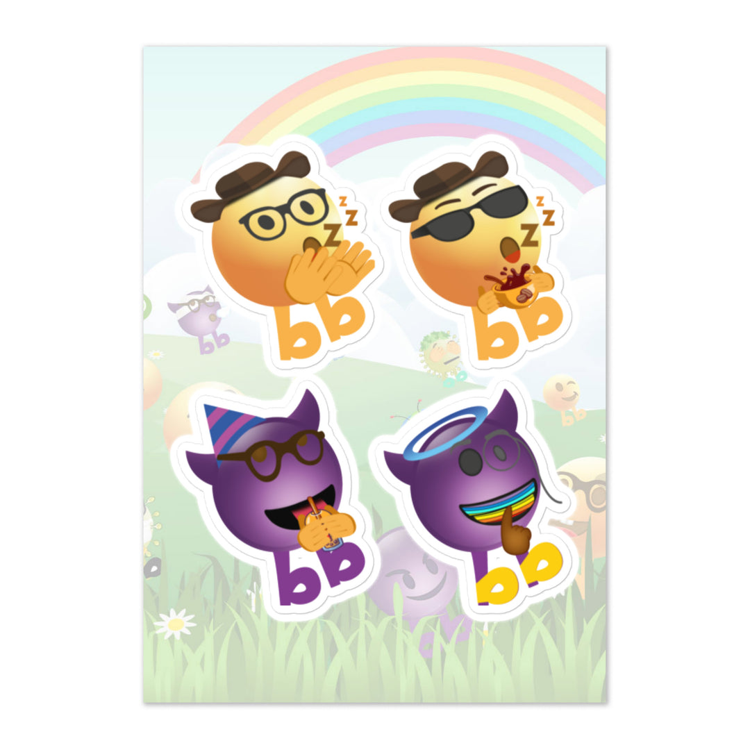 Megabb PaPa Stickers - Emojibb