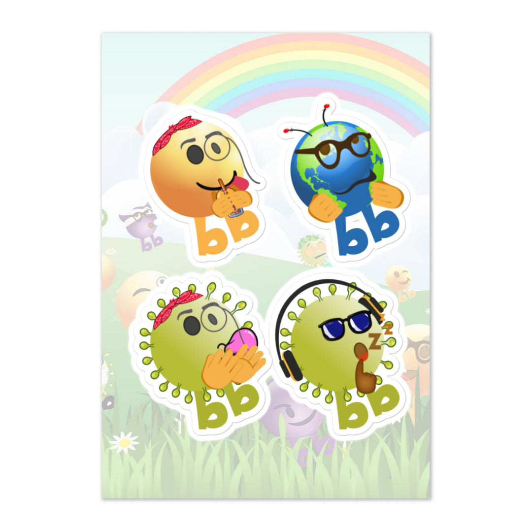 Megabb PaPa Stickers - Emojibb