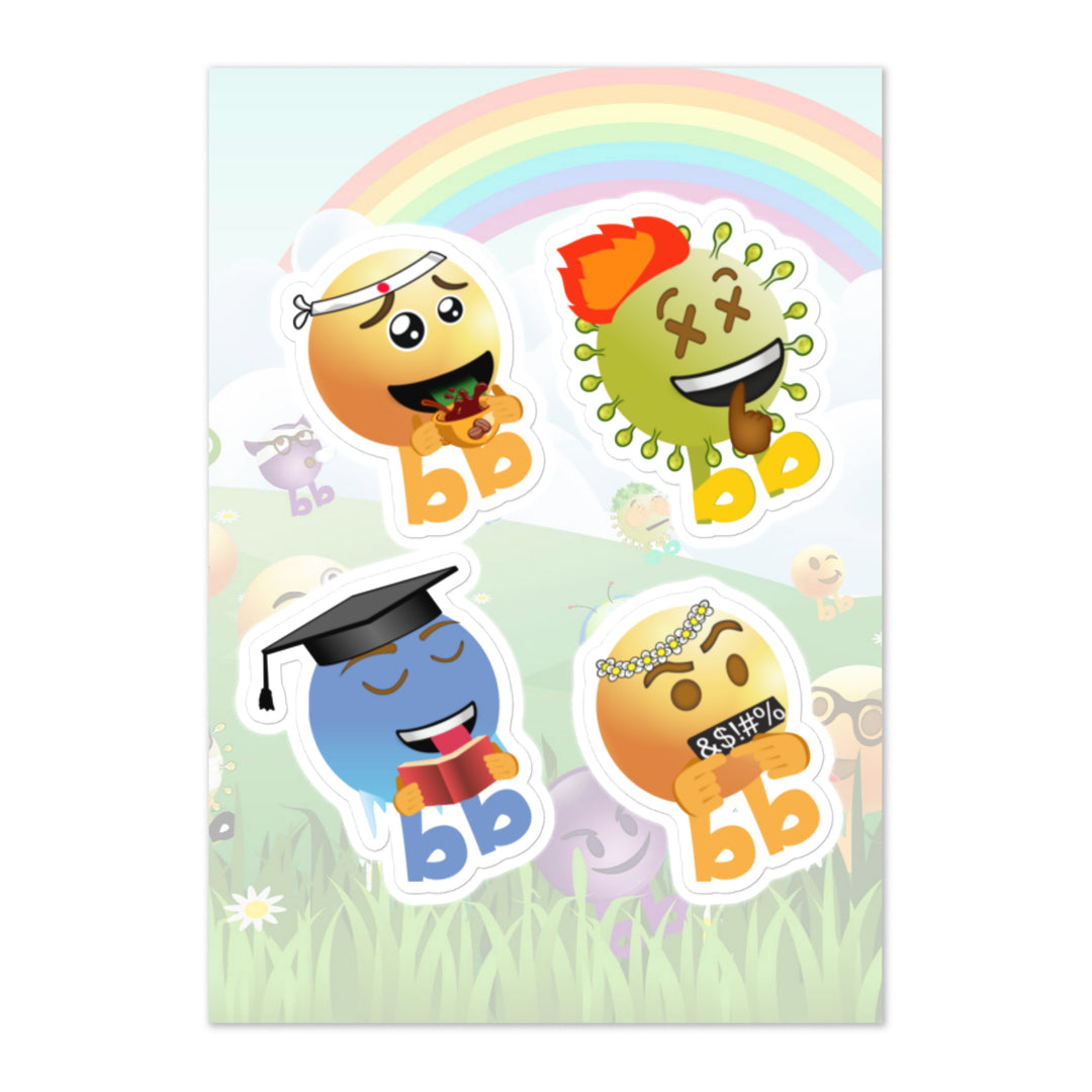 Megabb PaPa Stickers - Emojibb