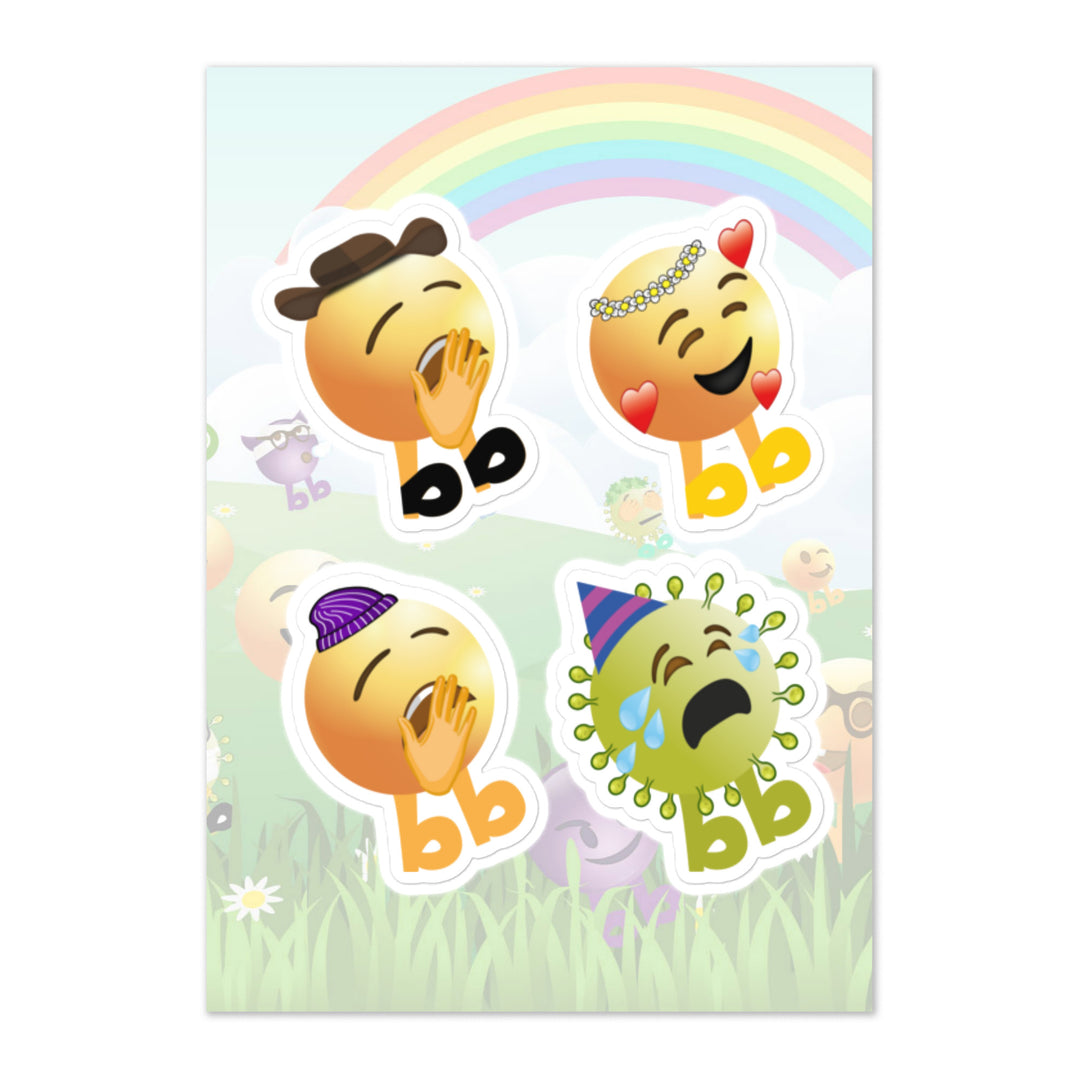 Megabb PaPa Stickers - Emojibb