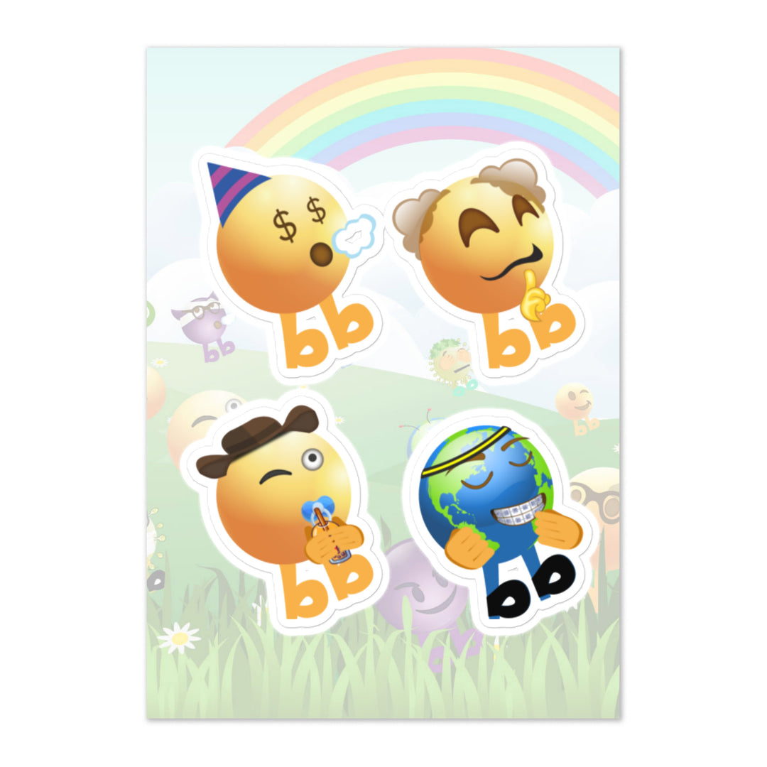 Megabb PaPa Stickers - Emojibb