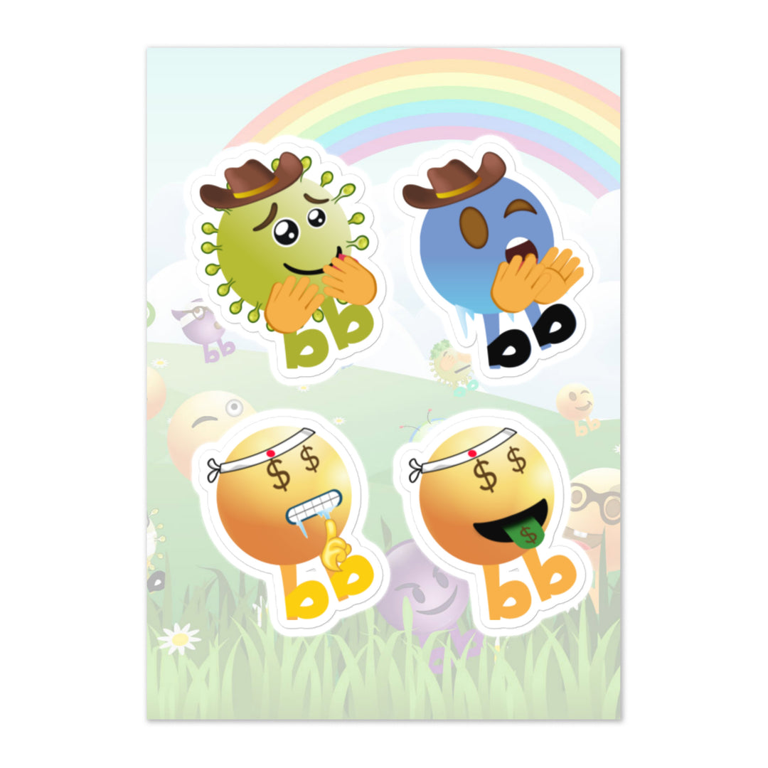 Megabb PaPa Stickers - Emojibb