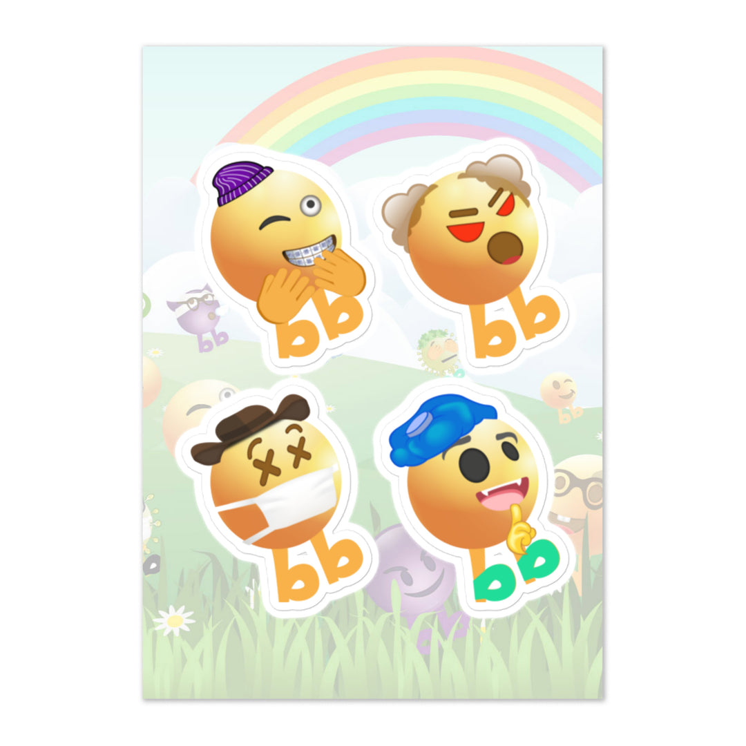 Megabb PaPa Stickers - Emojibb