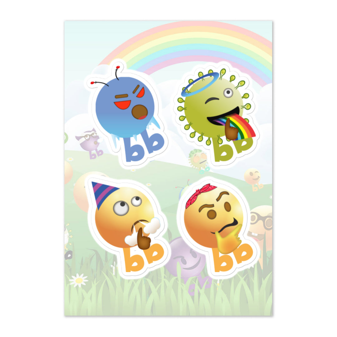 Megabb PaPa Stickers - Emojibb