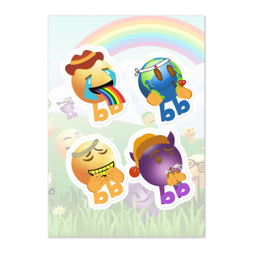 Megabb PaPa Stickers - Emojibb