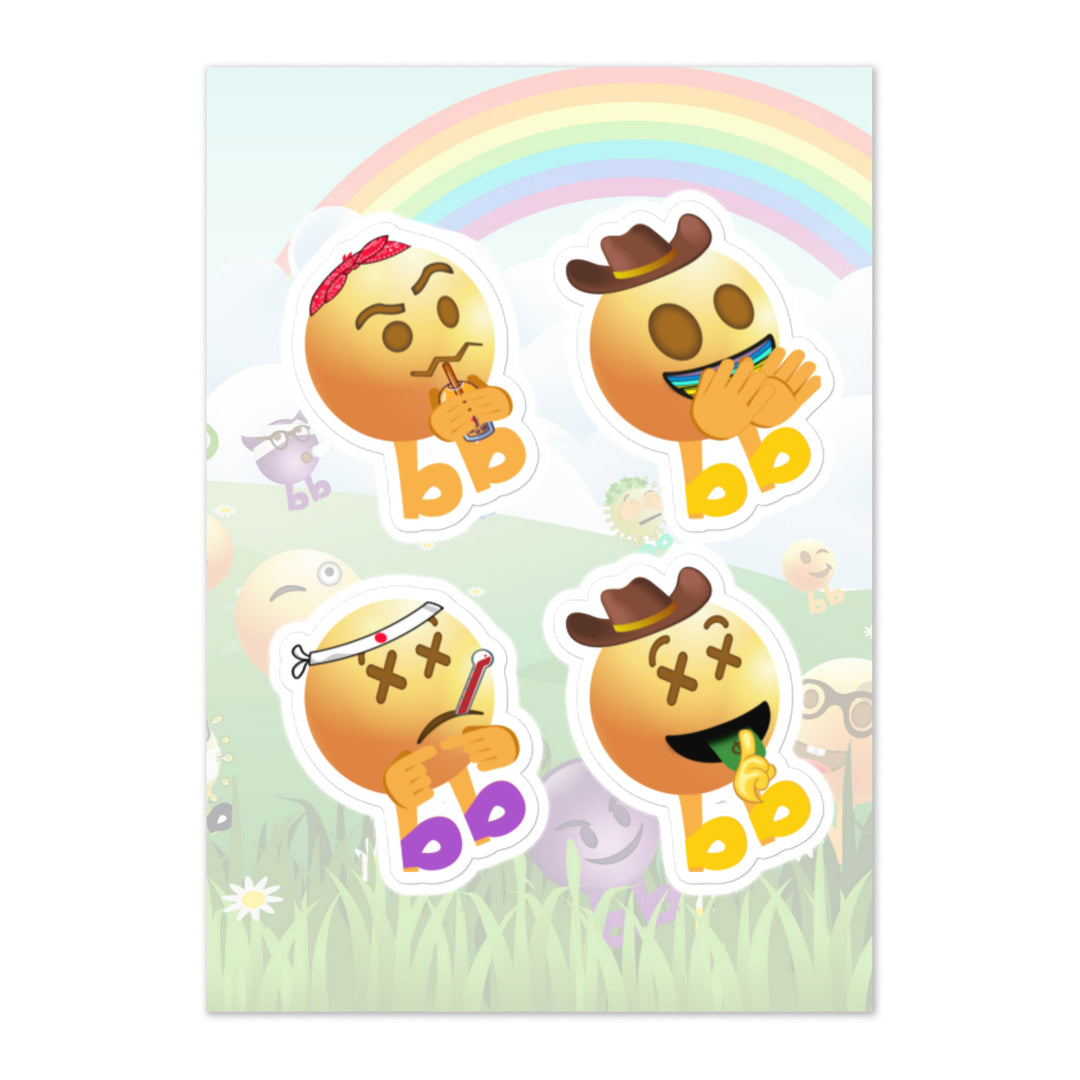 Megabb PaPa Stickers - Emojibb